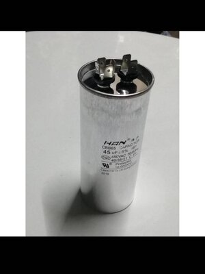 0000171 คาปาซิเตอร์แอร์ 45 uF 450VAC