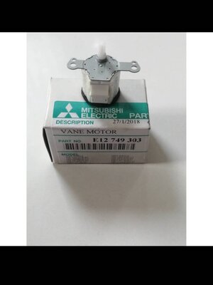 0000258 มอเตอร์ สวิง แอร์ มิตซู E12 749 303 E22 749 303 มอเตอร์สวิง มิตซู