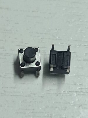 0000318 สวิตซ์ 4 ขา 4 มิล 5ตัว สวิตซ์ปุ่มกด สวิตซ์แผงวงจร อิเล็คทรอนิกส์