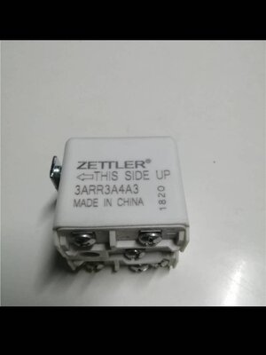 0000095 โพรเทนเชียล รีเลย์ แอร์ ZETTLER Electric โพเทสเชียน