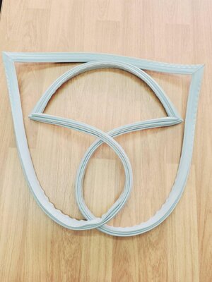 0000101 ขอบยาง ประตูล่าง รุ่น NF-6086F ตู้เย็น ขอบยาง ตู้เย็น ซิงเกอร์ 2 ประตู