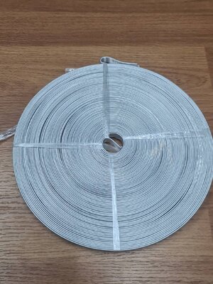 0000288 แคมป์รัด ท่อแอร์ ท่อรัด อลูมิเนียม แบน รัดท่อแอร์ กว้าง 1 ซม.อย่างยาว