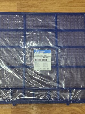 0000617 ฟิลเตอร์ E22 N94 100 ฟิลเตอร์แอร์ ฟิลเตอร์กรองฝุ่น แผ่น กรองอากาศ แอร์ มิตซูบิชิ MITSUBISHI