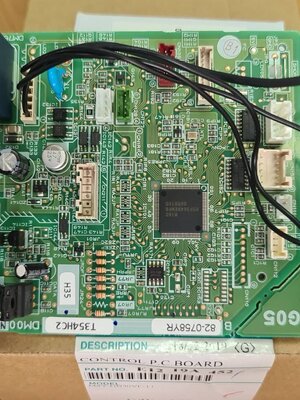 0000531 แผง E12 19A 452 ควบคุมแอร์ มิตซู MITSUBISHI