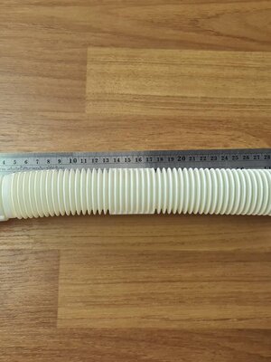 0000480 สายต่อ ท่อน้ำทิ้ง เครื่องซักผ้า อ่างล้างจาน แบบ ข้อต่องอ ข้องอ ต่อท่อได้หลายระดับ