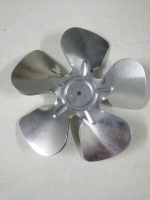 0000377 9 นิ้ว ใบพัด ตู้แช่ 5 แฉก อลูมิเนียม