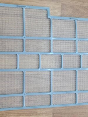 0000346 ฟิลเตอร์ 0010205514 แผ่นกรองฝุ่น แผ่นกรองอากาศ ไฮเออร์ Haier รุ่น HSU-13CEK03T ข้าง ขวา