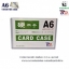 ซองพลาสติกเเข็ง Card Case A6 bb ราคาถูก