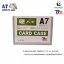 ซองพลาสติกเเข็ง Card Case A7 bb ราคาถูก