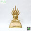 พระประจำวันเสาร์ (ปางนาคปรก) 7" ทองเหลือง