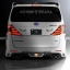 Spoiler for Toyota Vellfire 12-15 Rowen (RAW WORK) FROM JAPAN