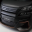 TOYOTA VELLFIER 2008 WALD SPORT (COMPLETE SET)