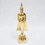 พระประจำวันพุธกลางวัน (ปางอุ้มบาตร) 5" กะไหล่ทอง