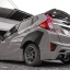 HONDA JAZZ GK TYPE R17 WIDE BODY RAW WORK COMPLETE SET (NKS DESIGN)