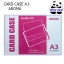 ซองพลาสติกเเข็ง Card Case A3 ราคาถูก AROMA