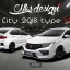 HONDA CITY 2017-2018 TYPE X RAW WORK COMPLETE SET (NKS DESIGN)