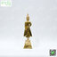 พระประจำวันจันทร์ (ปางห้ามญาติ) 5" ทองเหลือง