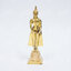 พระประจำวันพุธกลางวัน (ปางอุ้มบาตร) ฐานสี่เหลี่ยม 3" ทองเหลือง