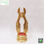 ขาตั้งตาลปัตรพยานาค สีแดง ปิดลายทอง