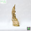 พระประจำวันเสาร์ (ปางนาคปรก) 7" ทองเหลือง