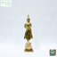 พระประจำวันจันทร์ (ปางห้ามญาติ) 5" ทองเหลือง
