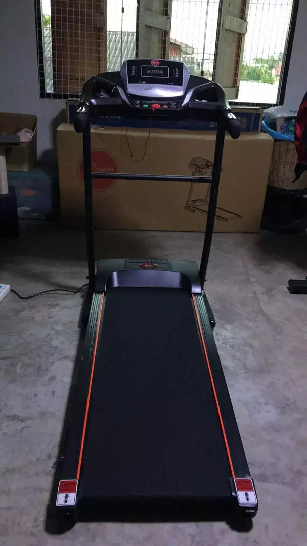 6990ทักแชทผ่อน0%ค่าส่ง 0บ.ลู่วิ่งไฟฟ้า รับประกัน10ปีมอเตอร์ 3แรง มีเครื่องนวด เชื่อมต่อ ZWIFT ปรับความชันได้วัดชีพจร